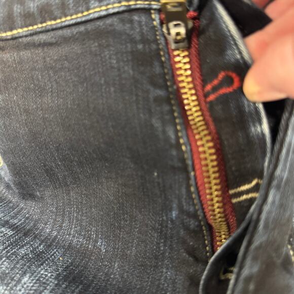 Parsuco DNM Legend Jeans Mens 38 (38x32) Blue Acid Wash Straight Denim VTG - Picture 11 of 12